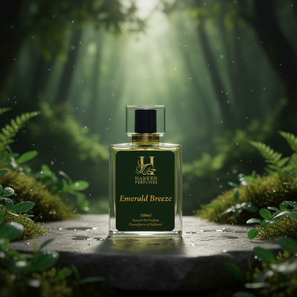 Emerald Breeze by Haneen ~ Cool. Clean. Unmistakably green