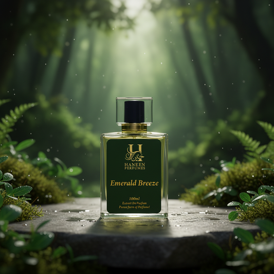 Emerald Breeze by Haneen ~ Cool. Clean. Unmistakably green