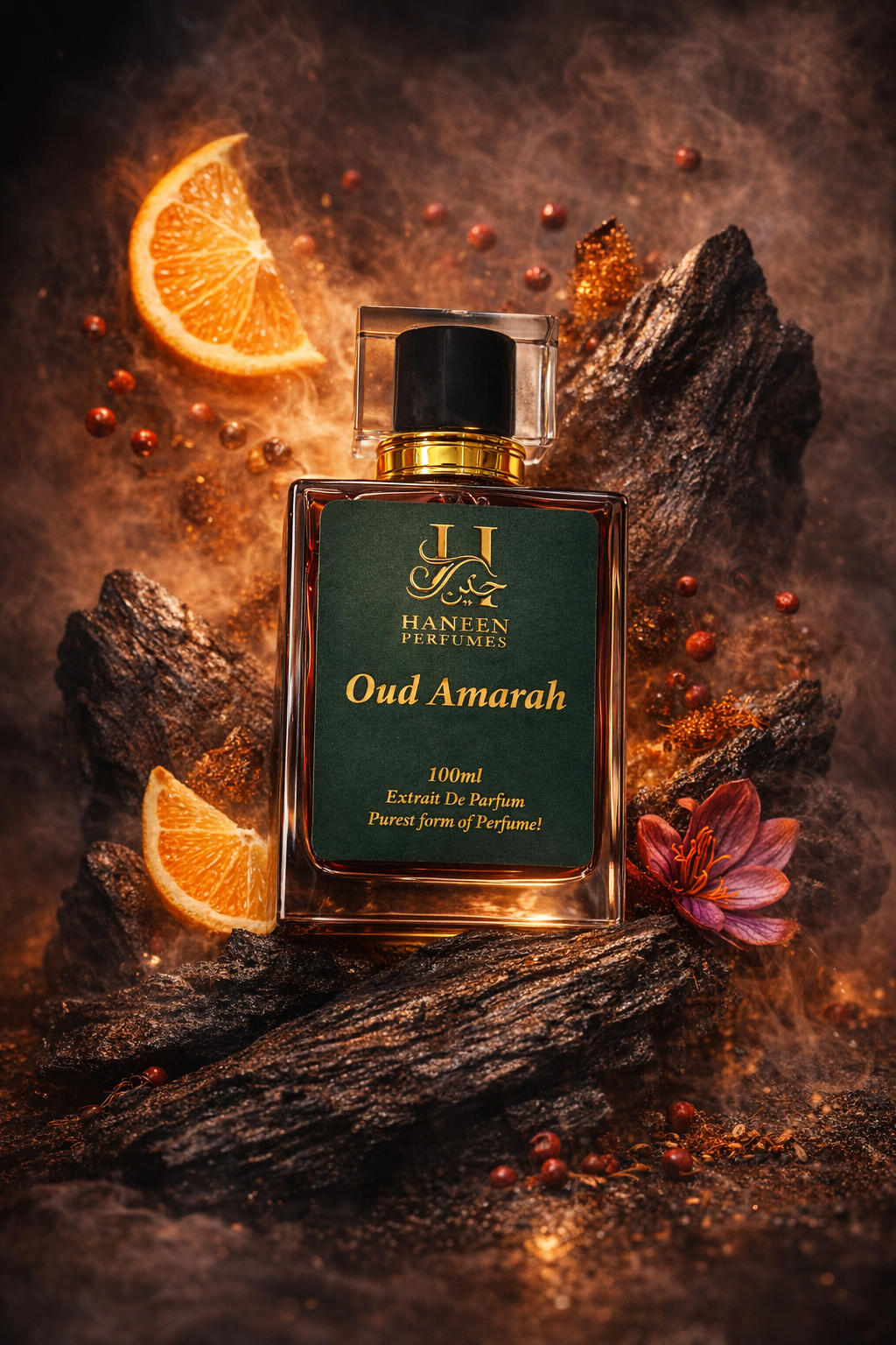 Oud Amarah by Haneen ~ The mark of timeless strength.