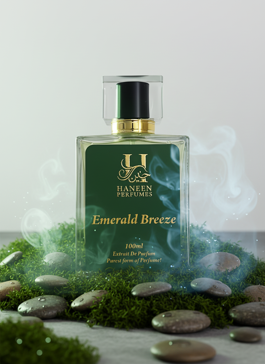 Emerald Breeze by Haneen ~ Cool. Clean. Unmistakably green