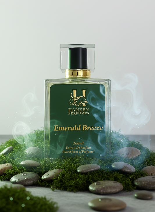 Emerald Breeze by Haneen ~ Cool. Clean. Unmistakably green